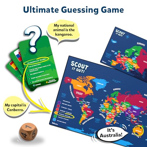 Skillmatics Scout It Out Educational Board Game for Ages 7+