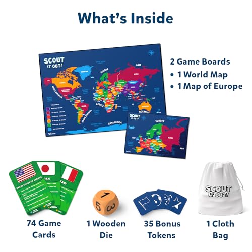 Skillmatics Scout It Out Educational Board Game for Ages 7+