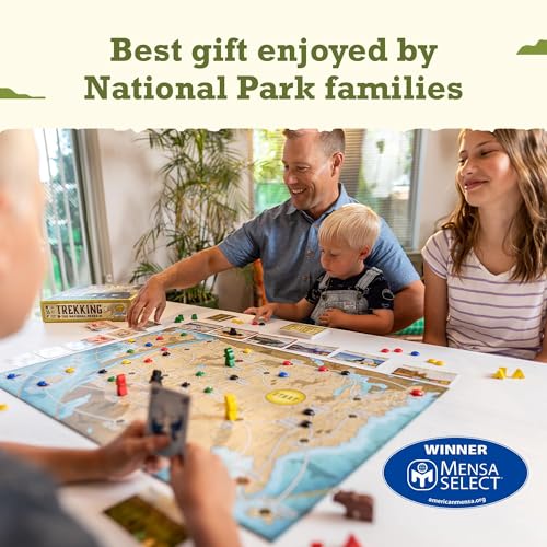 Trekking National Parks Family Board Game for Ages 10+