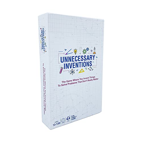 Funderdome Unnecessary Inventions Game for Homeschool, Ages 12+