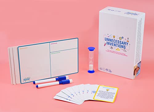 Funderdome Unnecessary Inventions Game for Homeschool, Ages 12+