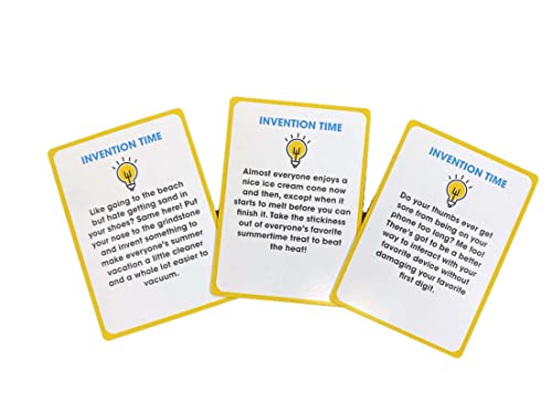 Funderdome Unnecessary Inventions Game for Homeschool, Ages 12+