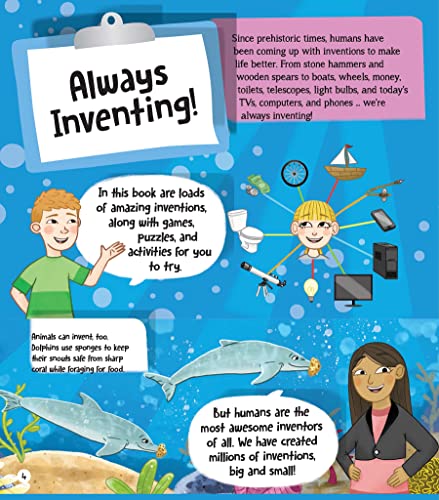 Fun STEM Activities: Become an Awesome Inventor (Ages 7-12)