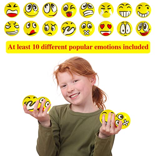 30 Funny Face Stress Balls for Kids' Education