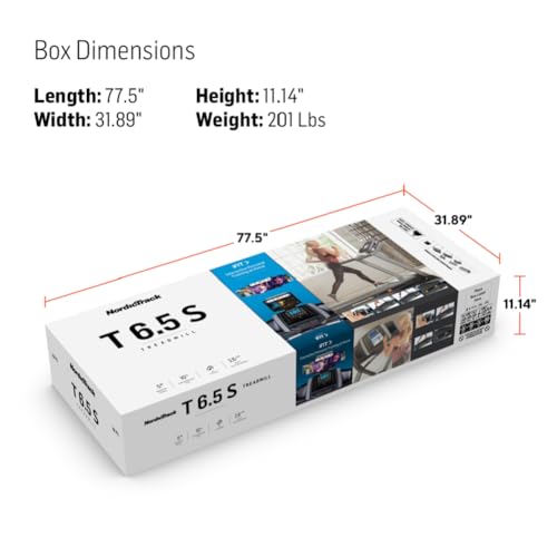 NordicTrack T Series 6.5S Treadmill with 30-Day iFIT