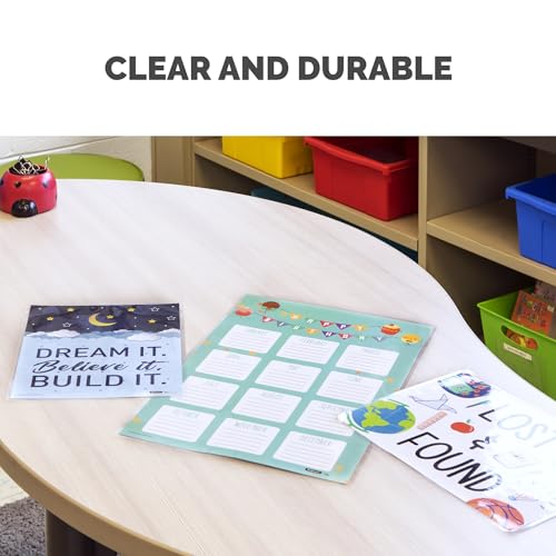 Fellowes Letter Size Laminating Pouches, 3 mil, 100-Pack