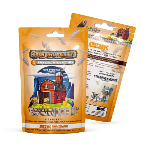 Barn Owl Pellet Kit for Homeschool Science Education