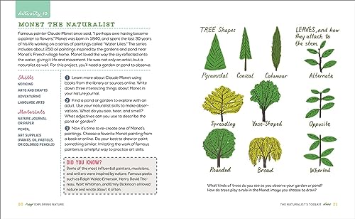 Kids Nature Activity Book: 50 Creative Projects for Outdoors