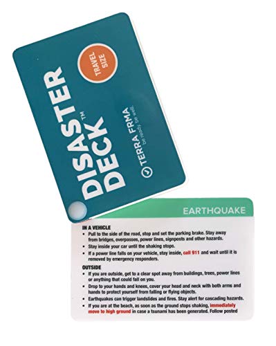 Emergency Preparedness Deck - Survival Cards, Guide & Instructions