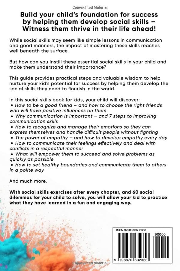 Social Skills for Amazing Kids: Make Friends, Communicate Feelings