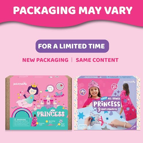 Princess Themed Arts and Crafts Kit for Girls