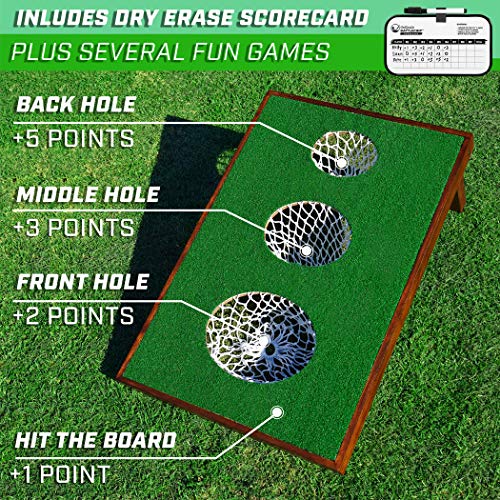 GoSports BattleChip Golf Game - Targets, Balls, Mats, Scorecard