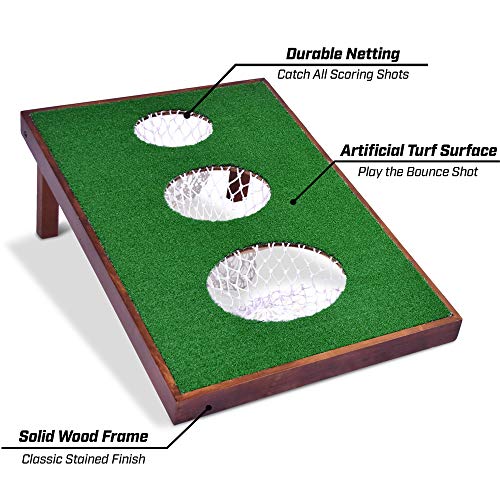 GoSports BattleChip Golf Game - Targets, Balls, Mats, Scorecard