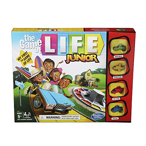 Hasbro Gaming Game of Life Jr. Board Game Kids