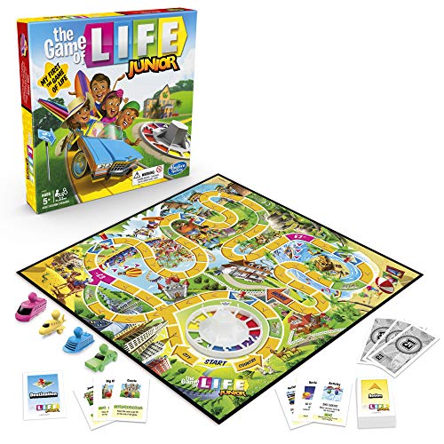 Hasbro Gaming Game of Life Jr. Board Game Kids
