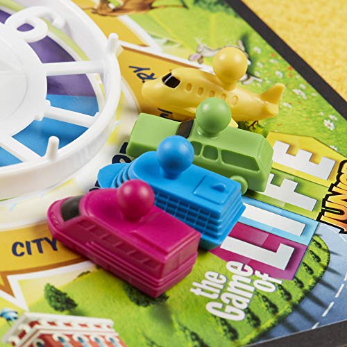 Hasbro Gaming Game of Life Jr. Board Game Kids