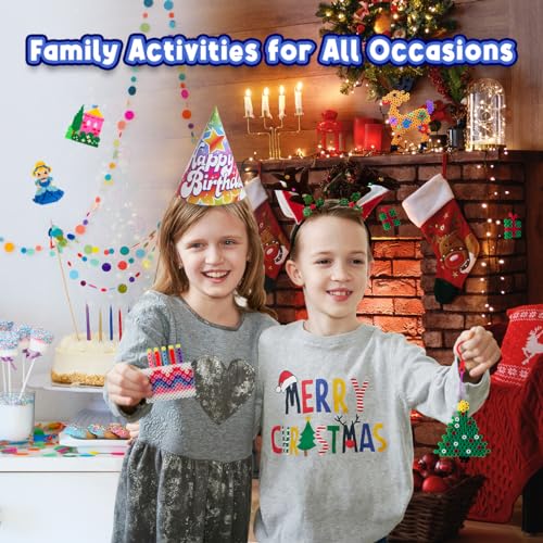 23000-pc Fuse Beads Kit: 22 Colors, 106 Patterns