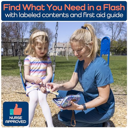 Kids' Travel First Aid Kit - 130 Pc