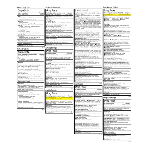 326 Piece First Aid Kit in Red Case - Homeschool Survival