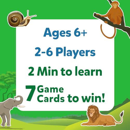 Animal Planet Guess in 10 Card Game for Ages 6-9