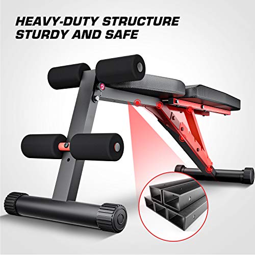 Adjustable Weight Bench for Full Body Exercise, Home Gym
