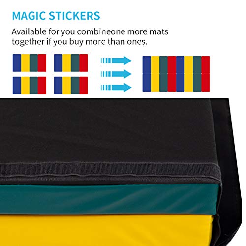 2" Thick Gymnastics Mat for Home Fitness Training