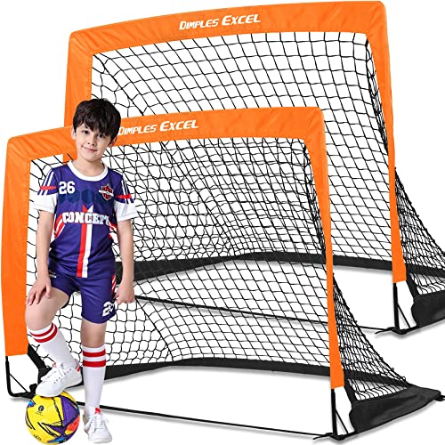 Dimples Excel Soccer Net Set for Backyard, 4'x3