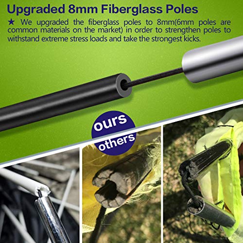 Dimples Excel Soccer Net Set for Backyard, 4'x3