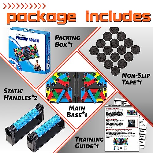 Foldable 46-in-1 Push Up Board for Home Gym