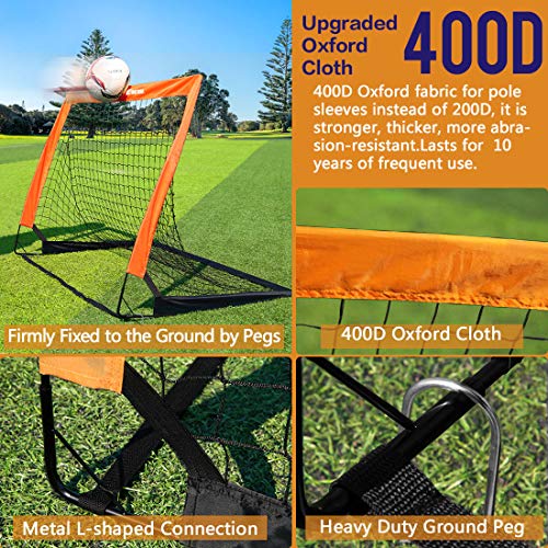 Dimples Excel Soccer Net Set for Backyard, 4'x3