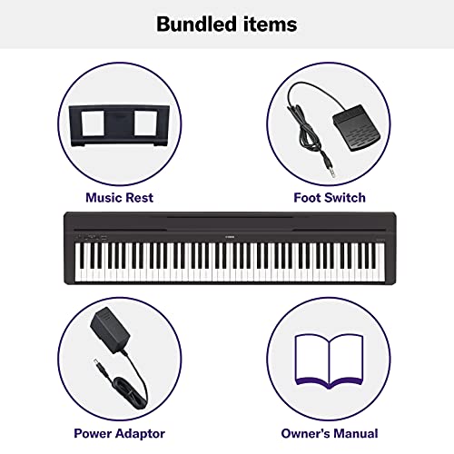 Yamaha P45 Digital Piano for Homeschool Education