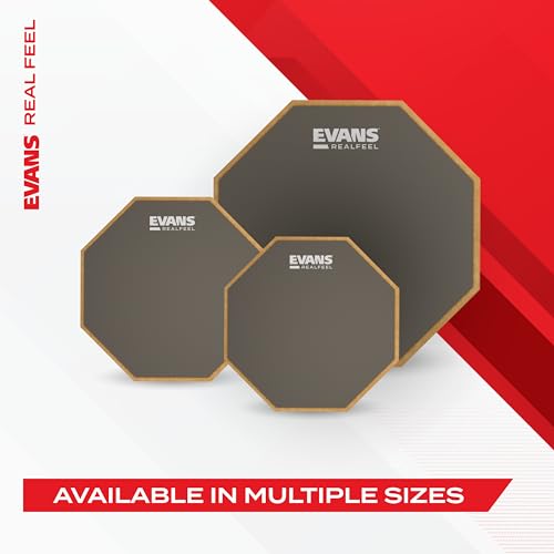 Evans RealFeel Drum Practice Pad - Gum Rubber