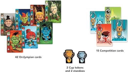 Orc-lympics Card Game: Fun Brain Game for All Ages