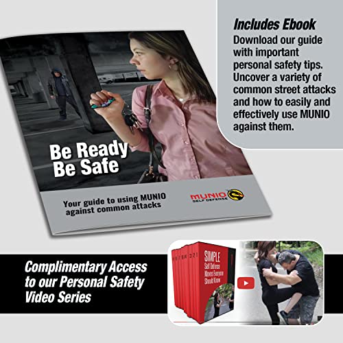 MUNIO Keychain Kit - Personal Safety Device for Homeschoolers