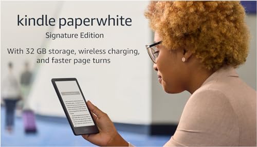 Kindle Paperwhite Signature Edition - 32GB, No Ads