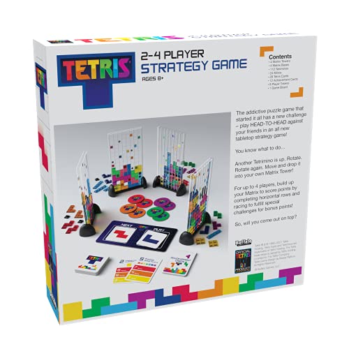 Tetris Strategic Puzzle Game for Family Fun