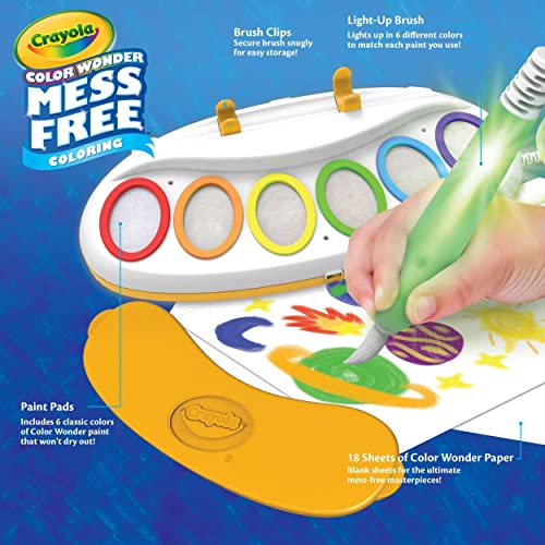 Crayola Color Wonder Magic Light Brush Painting Kit