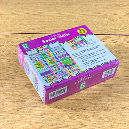 Social Skills Game Set with 15 Board Games