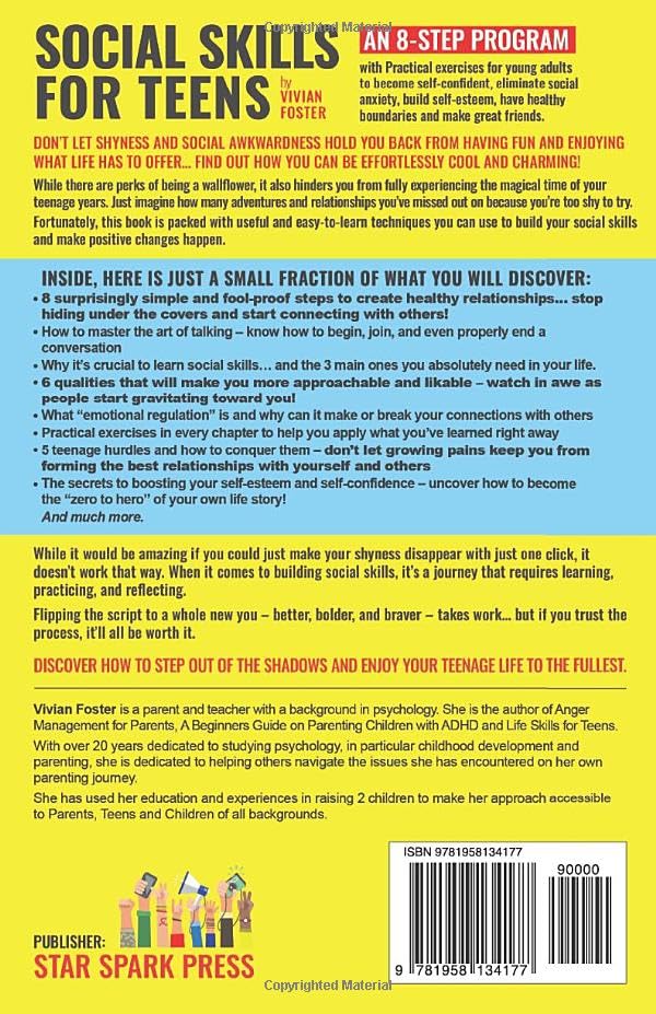 Teen Social Skills 8-Step Program: Build Confidence, Friendships