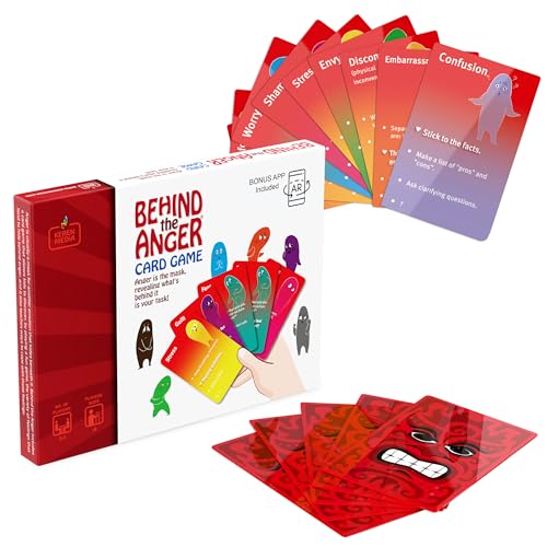 Anger Management Card Game for Family and Therapy
