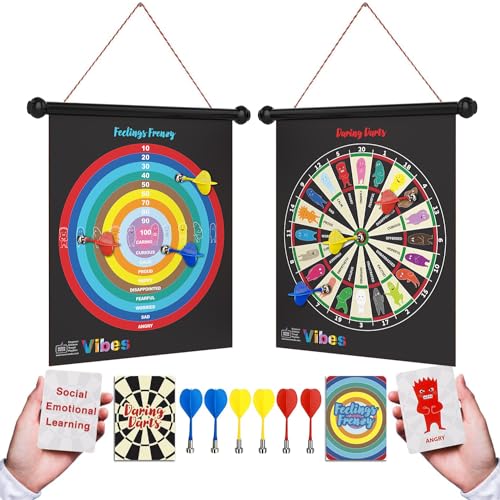 Emotional Learning Activities Dart Board Game for Kids