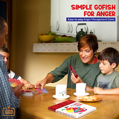 Anger Management Card Game for Family and Therapy