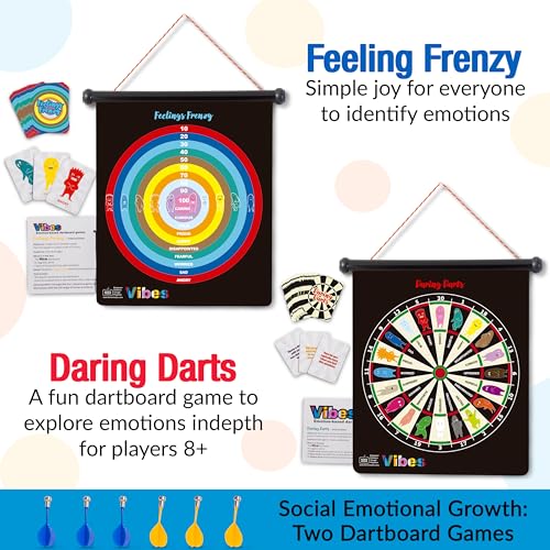 Emotional Learning Activities Dart Board Game for Kids