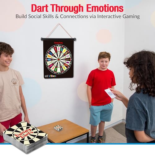 Emotional Learning Activities Dart Board Game for Kids