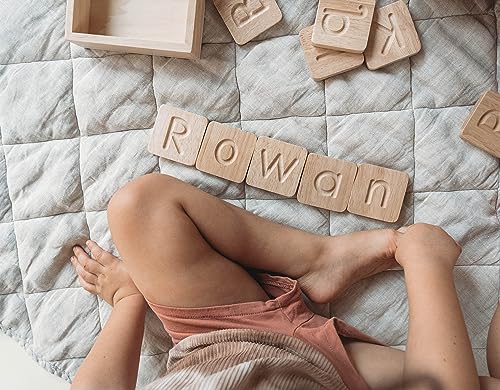 Montessori Wooden Alphabet Tracing Boards for Preschoolers