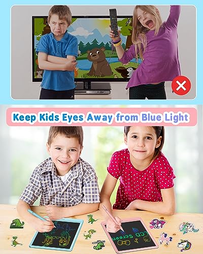 FLUESTON LCD Writing Tablet for Homeschool Kids