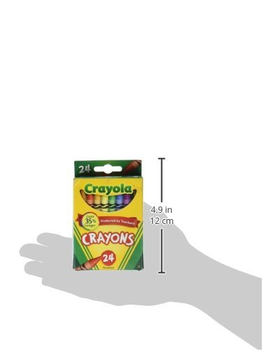 Crayola 24 Color Crayons Pack - Set of 4