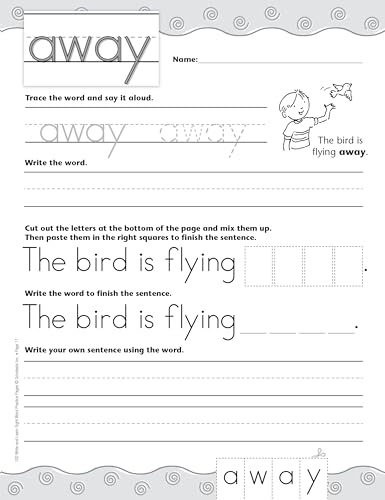 Engaging Sight Word Practice Pages for Homeschoolers