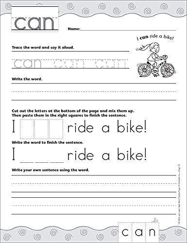 Engaging Sight Word Practice Pages for Homeschoolers