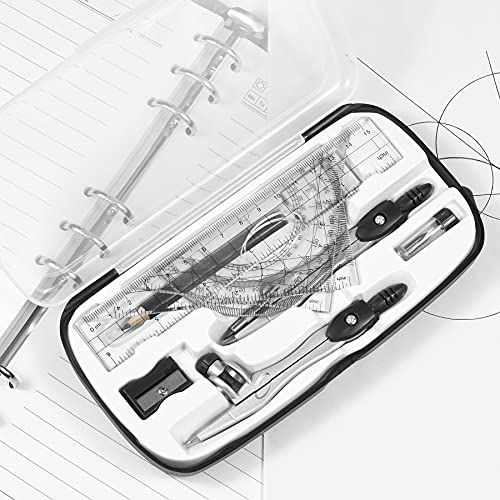 10-Piece Math Geometry Kit for Homeschool Students